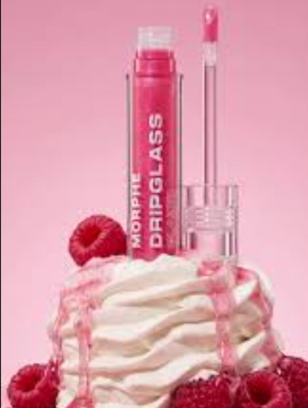 Morphe Dripglass Lip Gloss in Glazed Raspberry Reflection